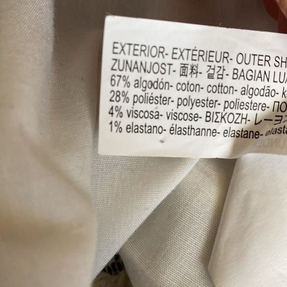 Zara striped textured jacket large - Picture 7 of 7